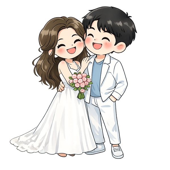 Wedding RSVP Illustration